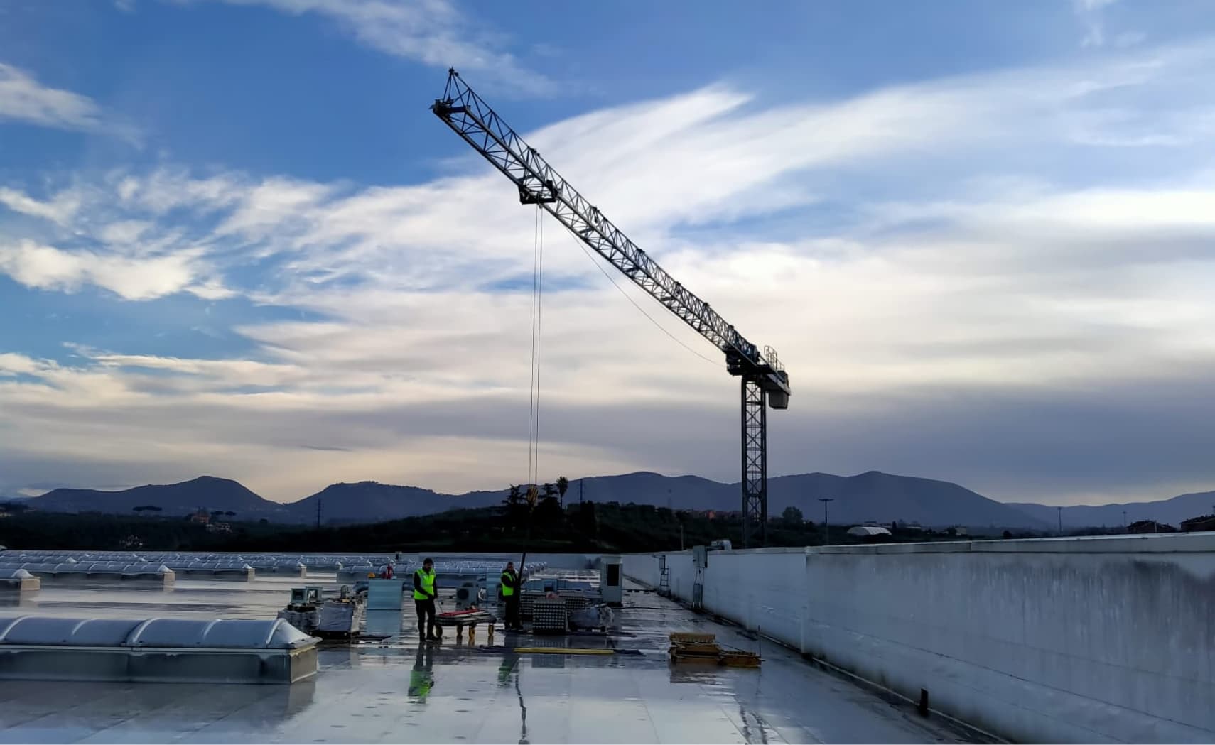 Fotovoltaico e logistico Passo Corese (RI)